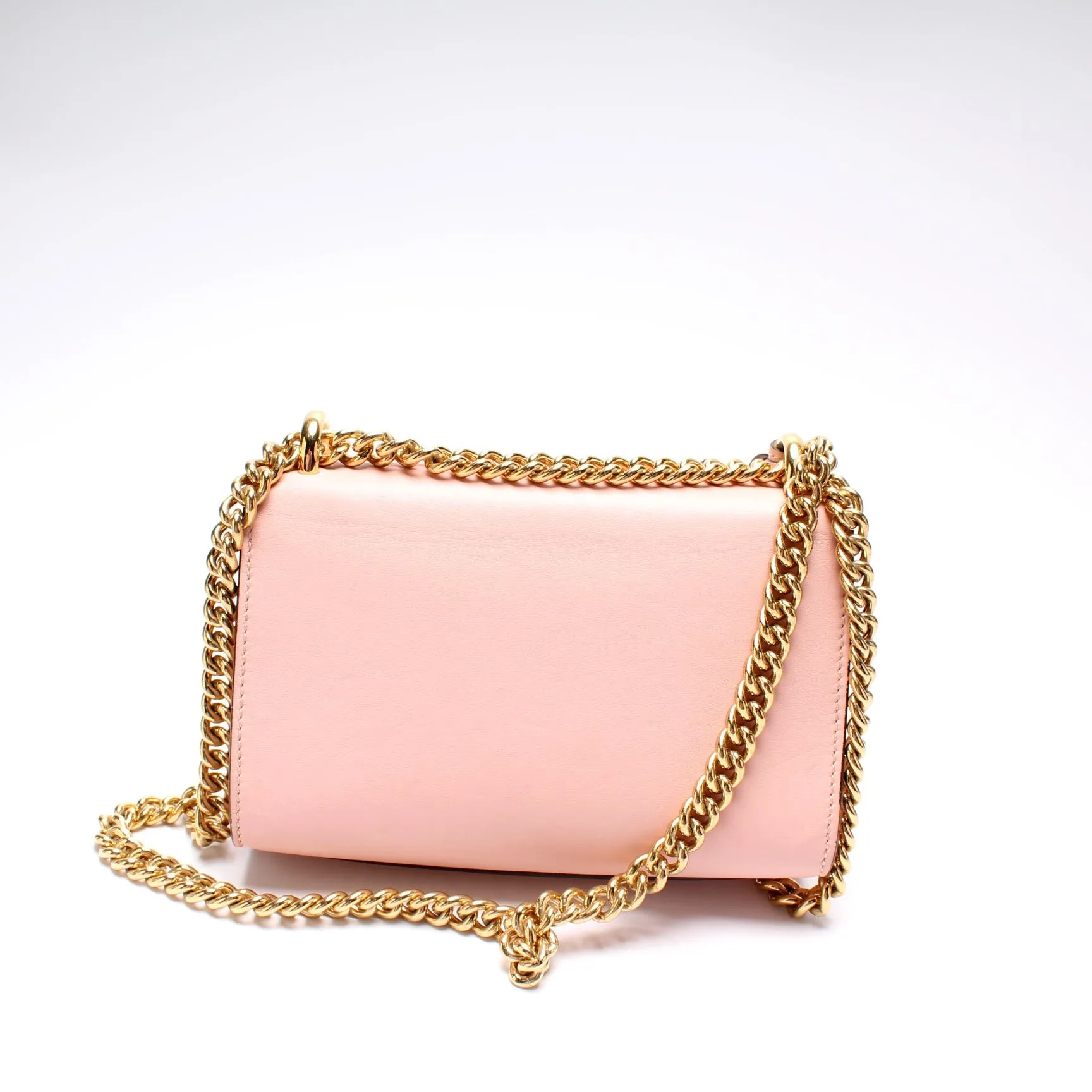 432182 Padlock Embroidered Star Leather Small