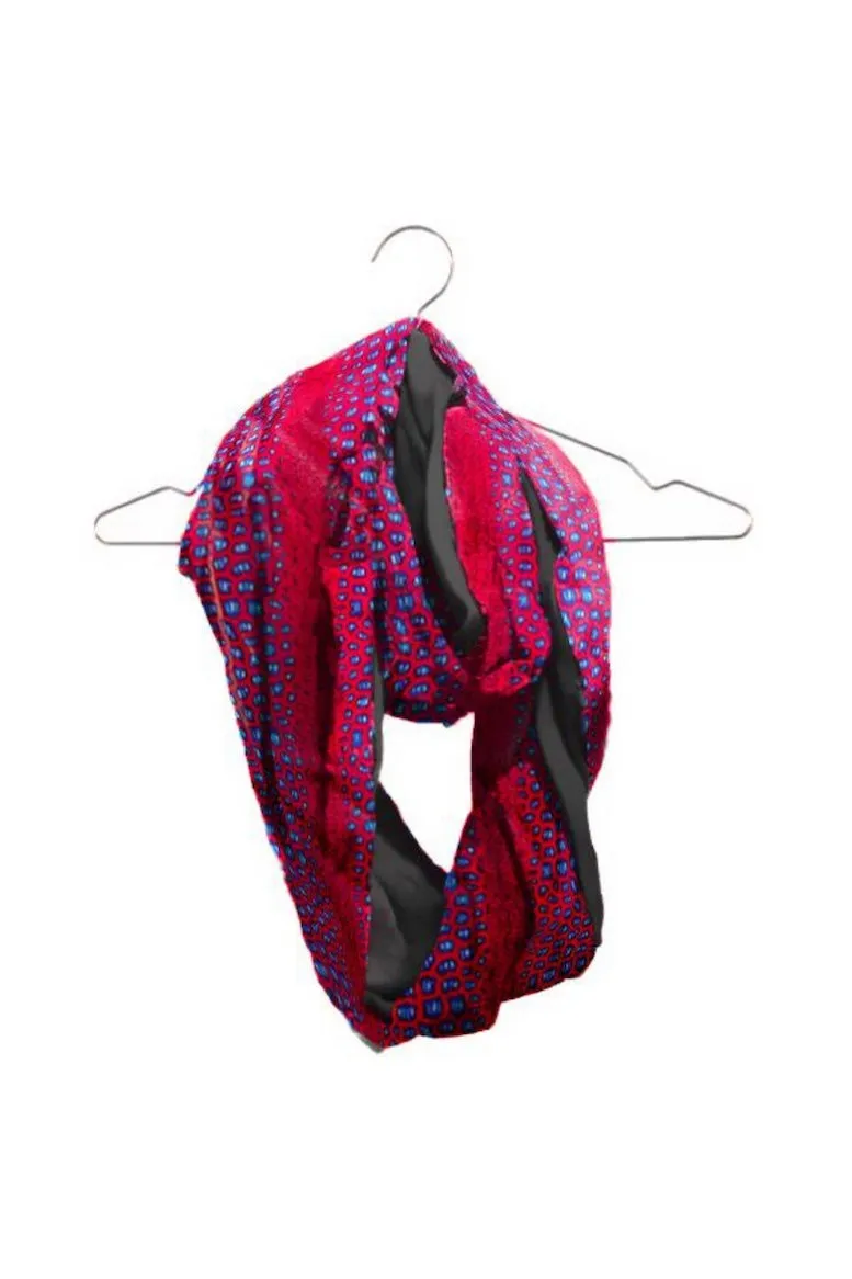 African Infinity Love Scarf