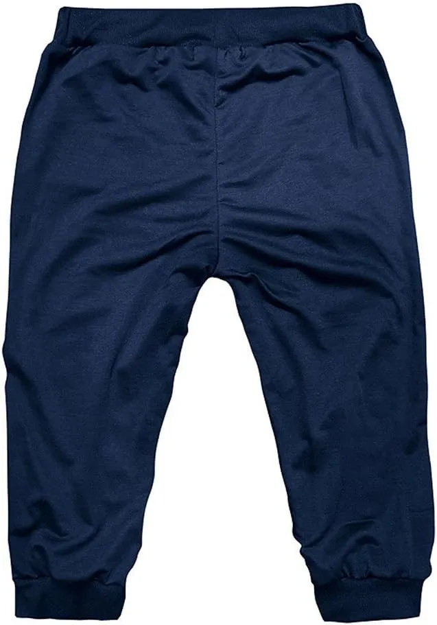 below The Knee Shorts for Men 3/4 Joggers Capri Pants Tapered Fit Workout Gym Training Running Workout Sweatpants