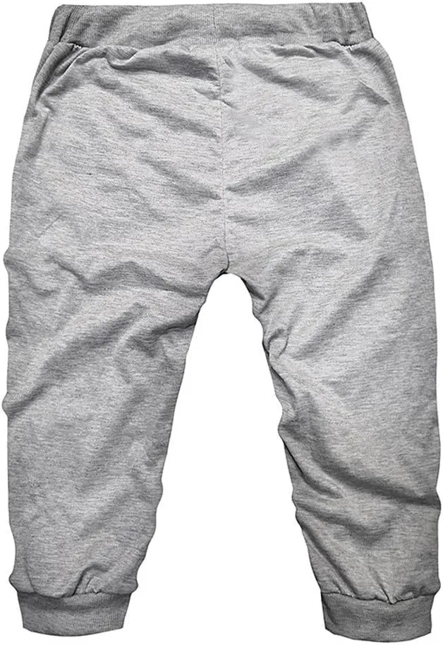 below The Knee Shorts for Men 3/4 Joggers Capri Pants Tapered Fit Workout Gym Training Running Workout Sweatpants