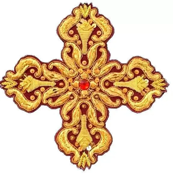 Cross Embroidered Patches – Faith-Inspired Designs in Various Styles