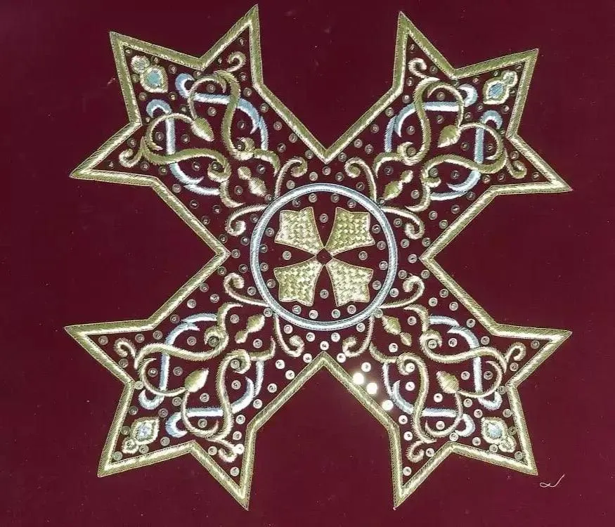 Cross Embroidered Patches – Faith-Inspired Designs in Various Styles