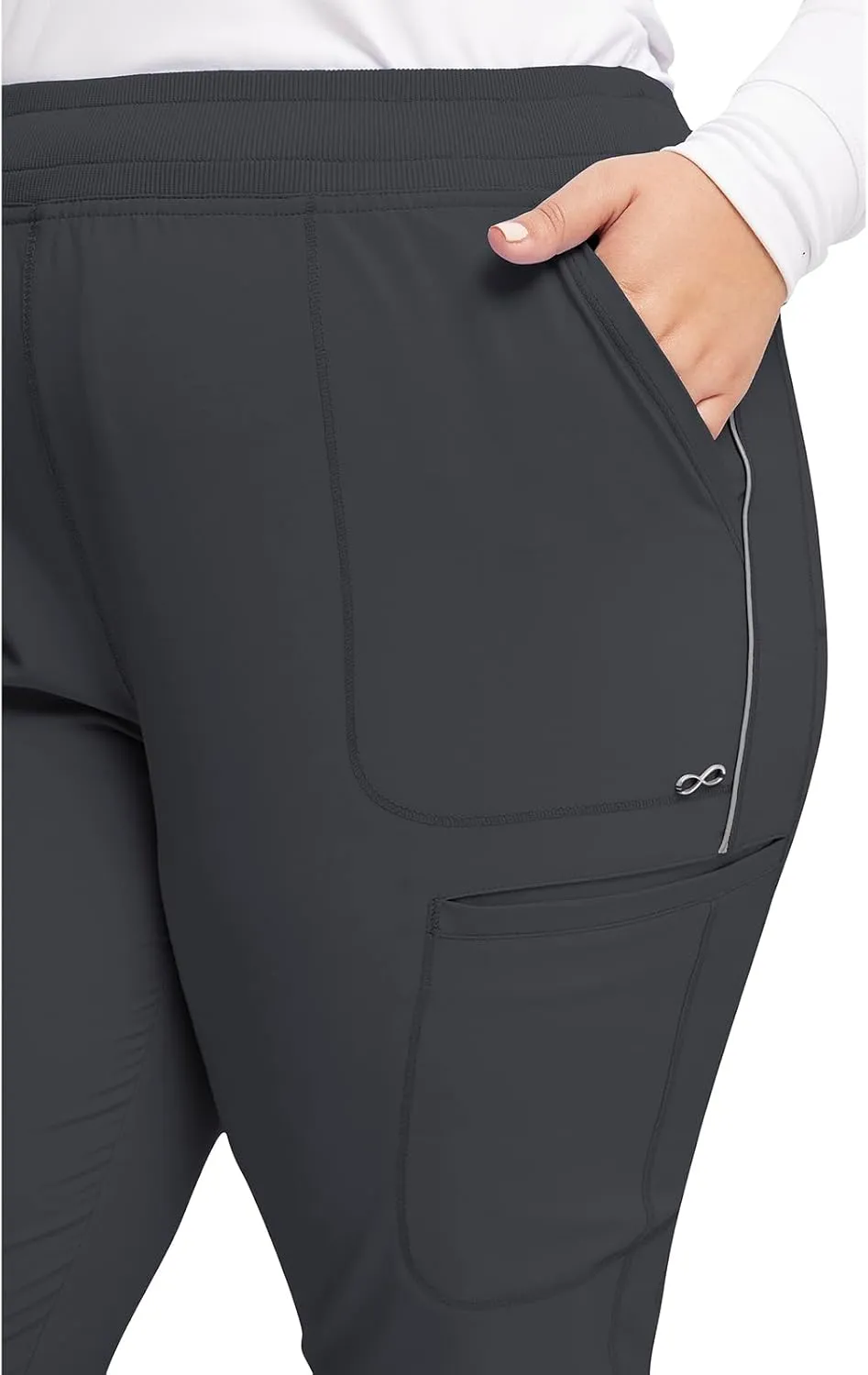 Infinity Cherokee Women Scrubs Pant for Nurse Mid Rise Jogger CK080A