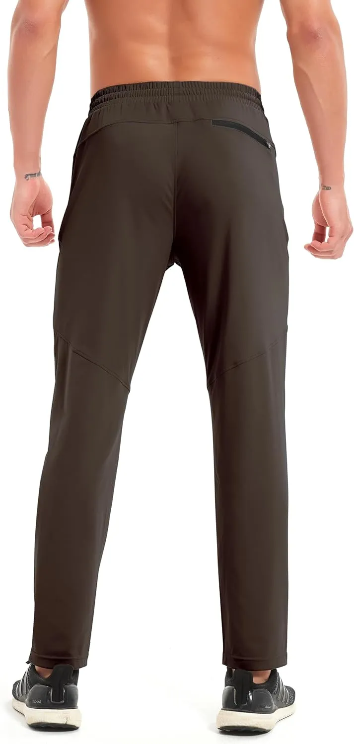 Men's Hiking Sweatpants Joggers Athletic Pants Stretch Workout Jogging Running Gym Traning Track Pants
