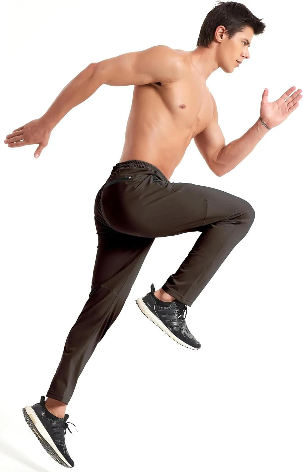 Men's Hiking Sweatpants Joggers Athletic Pants Stretch Workout Jogging Running Gym Traning Track Pants