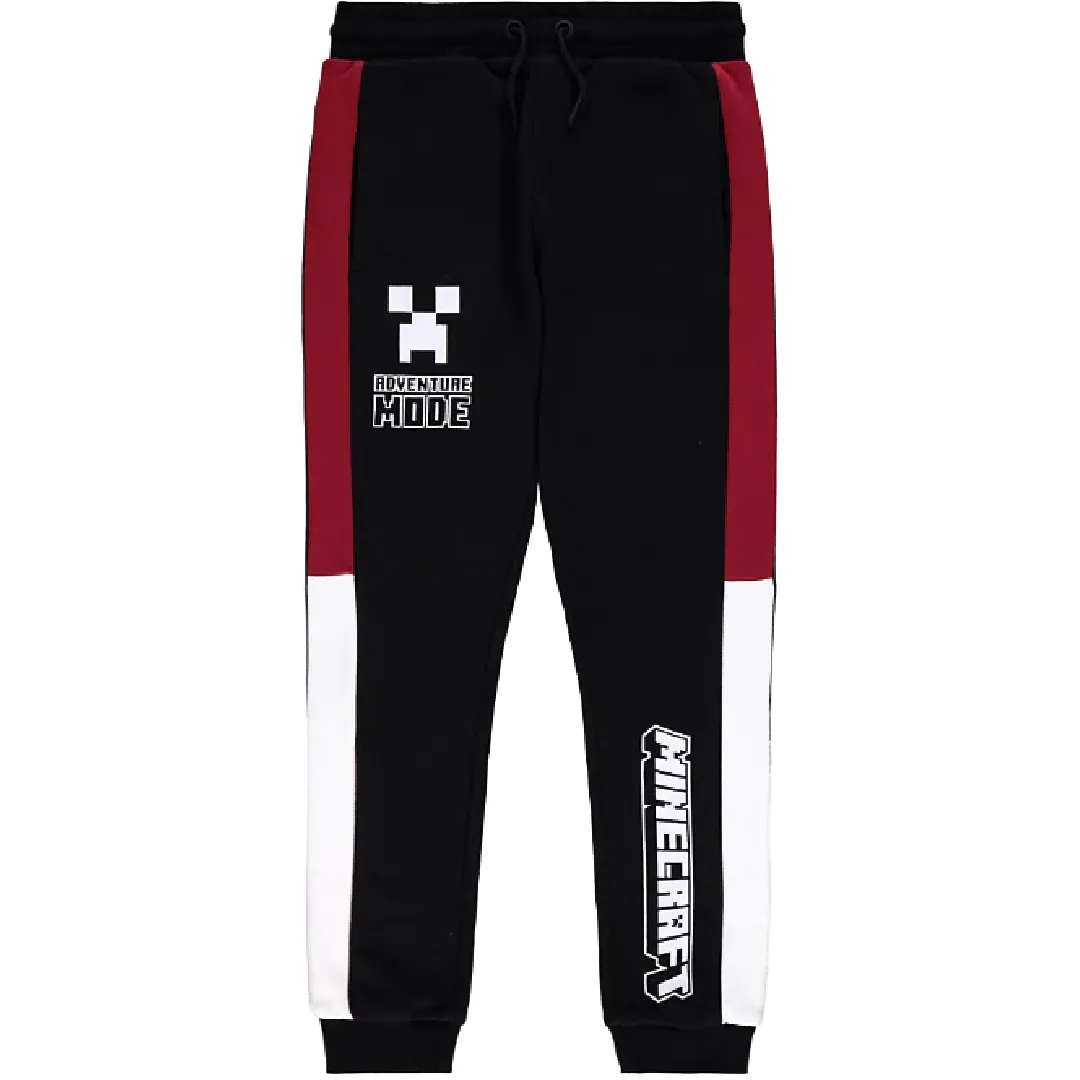 MINECRAFT Black Jogging Pants