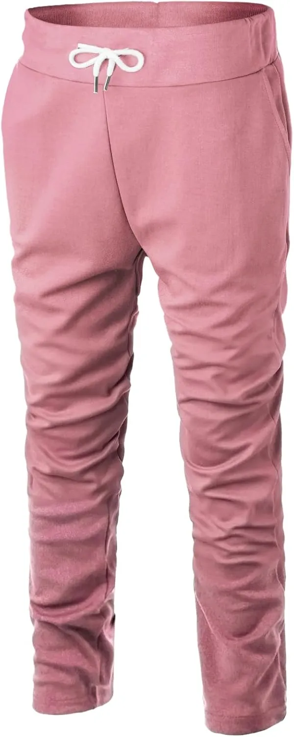 Ohoo Sweatpants for Men with Pockets Running Jogging Workout Track Pants