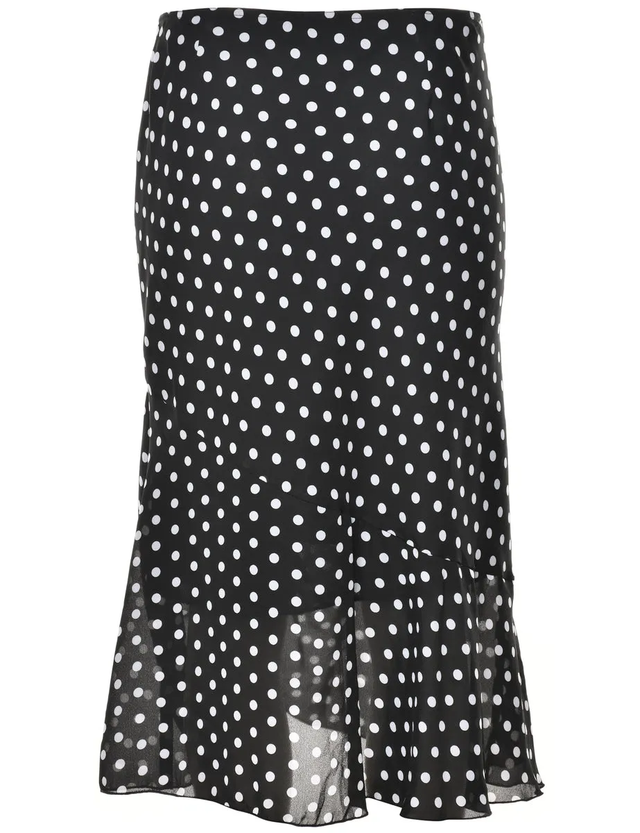 Polka Dots Skirt - L