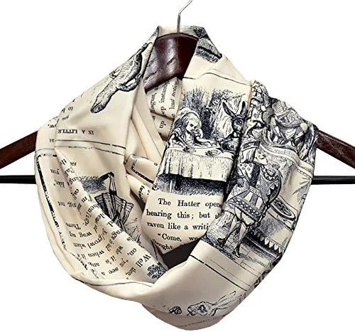 Universal Zone Alice in Wonderland Infinity Scarf
